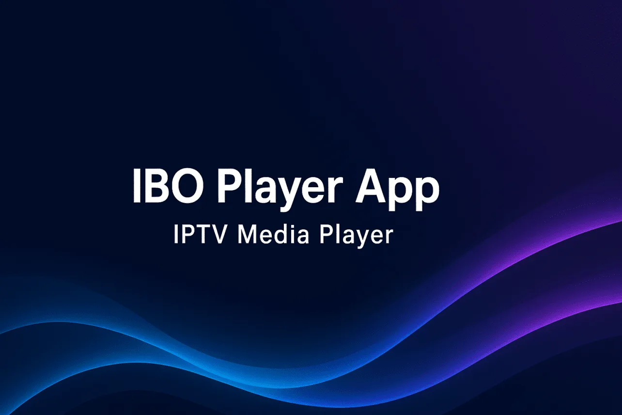 IBO Player IPTV application interface