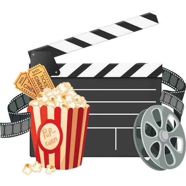 Movie night entertainment